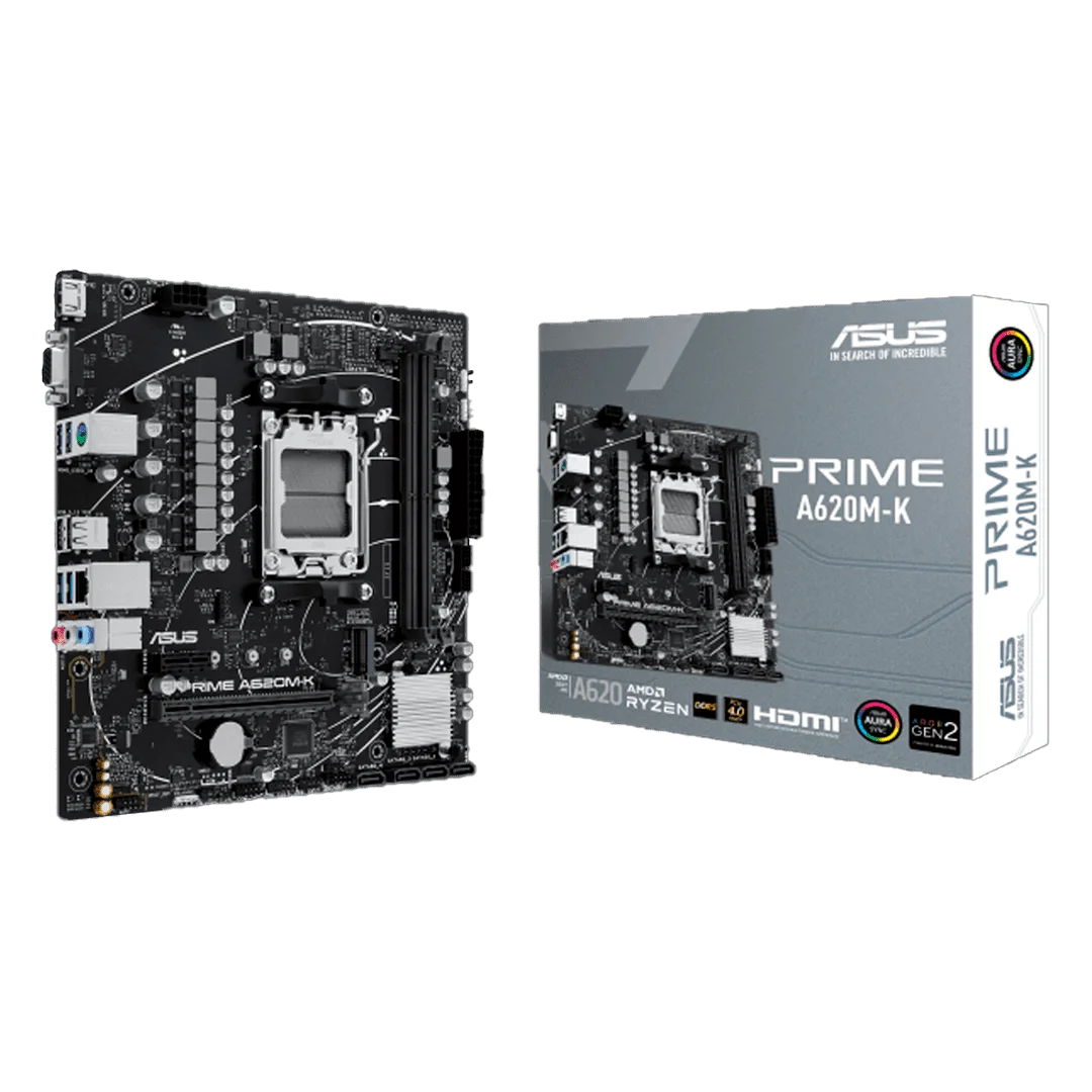 Mainboard Asus prime a620m-k csm ryzen am5 ddr5 micro-atx